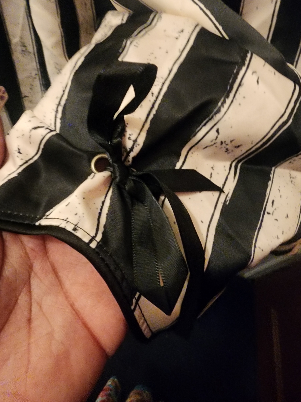 New! 3x [Hot Topic x American Horror Story] AHS Striped Halter Dress RARE! HTF! - Picture 2 of 14